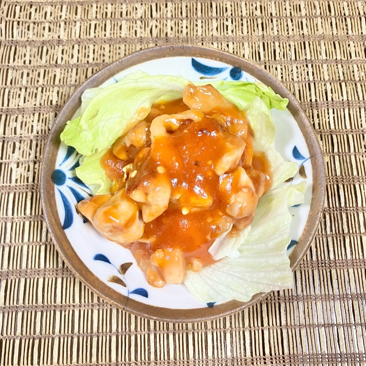 簡単☆フライパンで鶏チリ